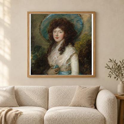 Miss Catherine Tatton 1937.1.99 — Famous Paintings shown in a styled interior