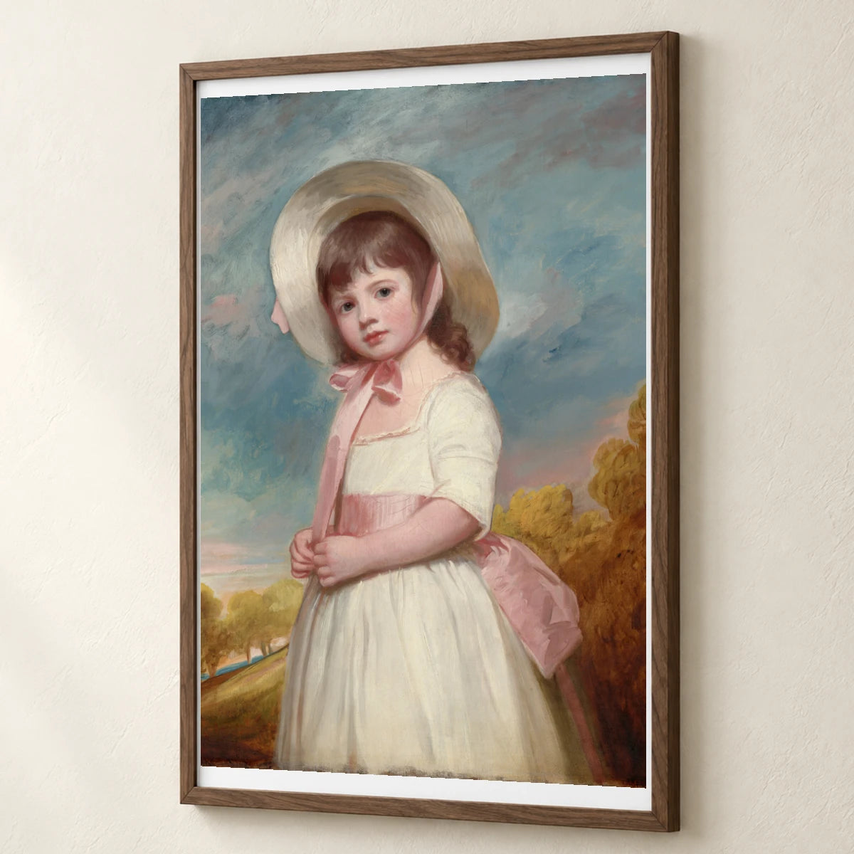 Miss Juliana Willoughby 1937.1.104 — Famous Paintings famous paintings print by SaamCrafts