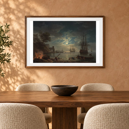 Moonlight 2018.13.1 — Famous Paintings shown in a styled interior