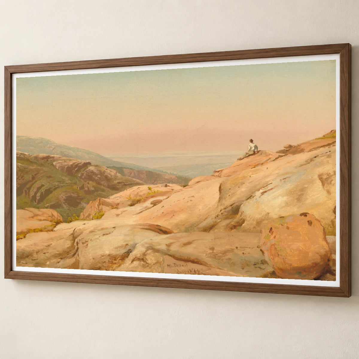 Mount Desert Island, Maine 2016.141.1 — Famous Paintings famous paintings print by SaamCrafts