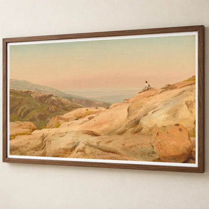 Mount Desert Island, Maine 2016.141.1 — Famous Paintings famous paintings print by SaamCrafts