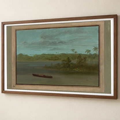 Mouth Of The Rio Purus 1965.16.306 — Famous Paintings famous paintings print by SaamCrafts