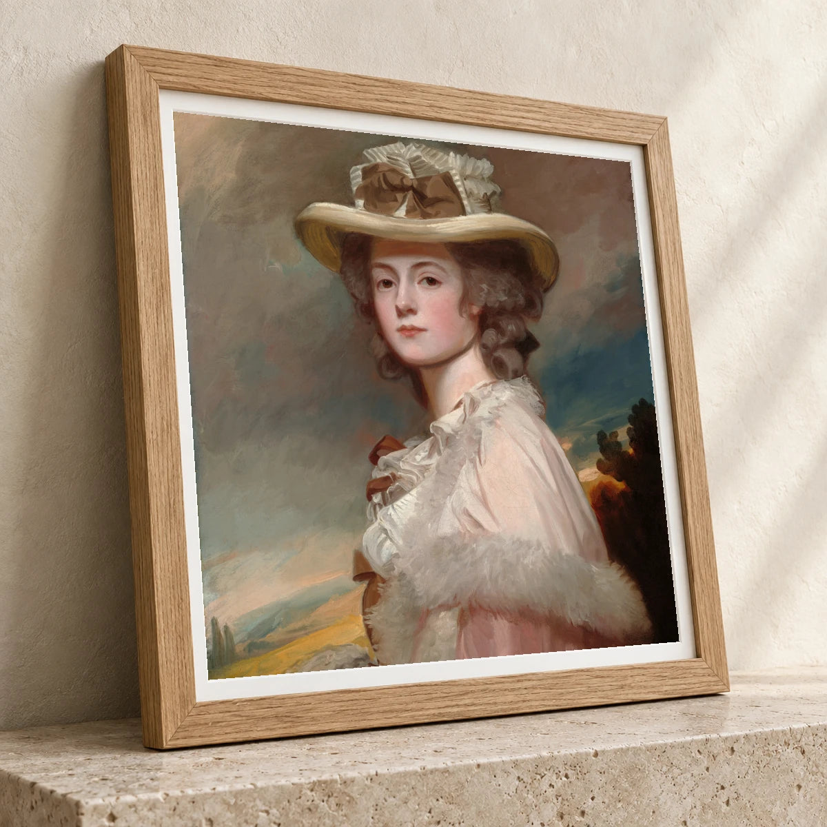 Mrs. Davies Davenport 1937.1.105 — Famous Paintings famous paintings print by SaamCrafts