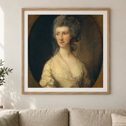 Mrs. John Taylor 1937.1.100 — Famous Paintings shown in a styled interior