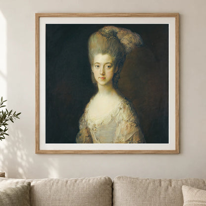 Mrs. Paul Cobb Methuen 1942.9.20 — Famous Paintings shown in a styled interior