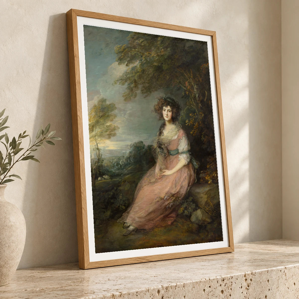 Mrs. Richard Brinsley Sheridan 1937.1.92 — Famous Paintings famous paintings print by SaamCrafts