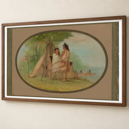 Nayas Indians 1965.16.153 — Famous Paintings famous paintings print by SaamCrafts