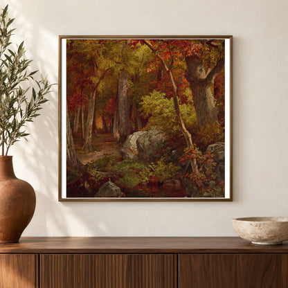 October 2003.29.1 — Famous Paintings shown in a styled interior