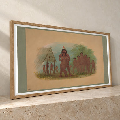 Orejona Indians 1965.16.242 — Famous Paintings famous paintings print by SaamCrafts