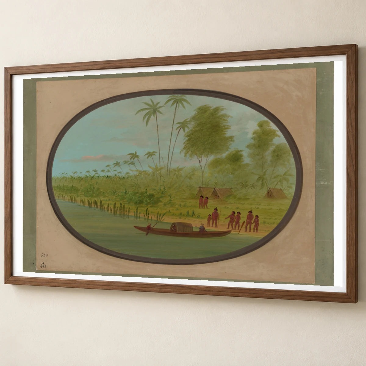 Painting The Tobos Chief 1965.16.290 — Famous Paintings famous paintings print by SaamCrafts