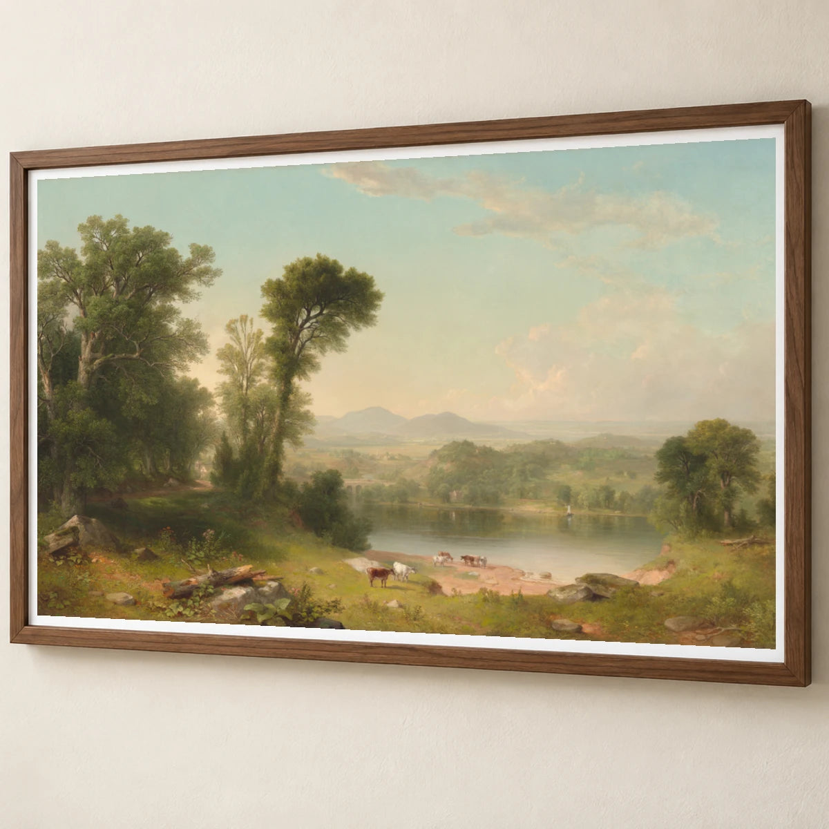 Pastoral Landscape 1991.96.1 — Famous Paintings famous paintings print by SaamCrafts