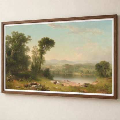 Pastoral Landscape 1991.96.1 — Famous Paintings famous paintings print by SaamCrafts