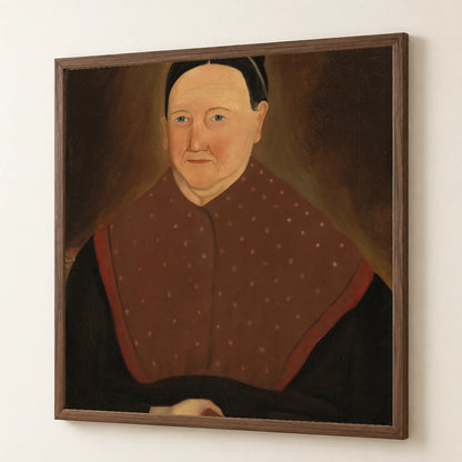 Portrait Of An Old Lady 1955.11.15 — Famous Paintings famous paintings print by SaamCrafts