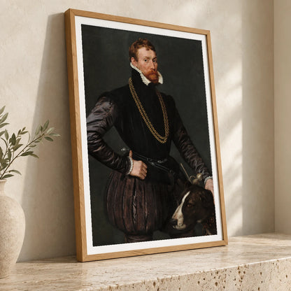 Portrait Of A Gentleman 1937.1.52 — Famous Paintings famous paintings print by SaamCrafts