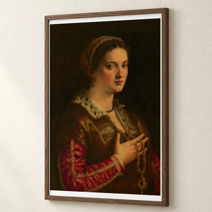 Portrait Of A Lady 1952.6.1 — Famous Paintings famous paintings print by SaamCrafts