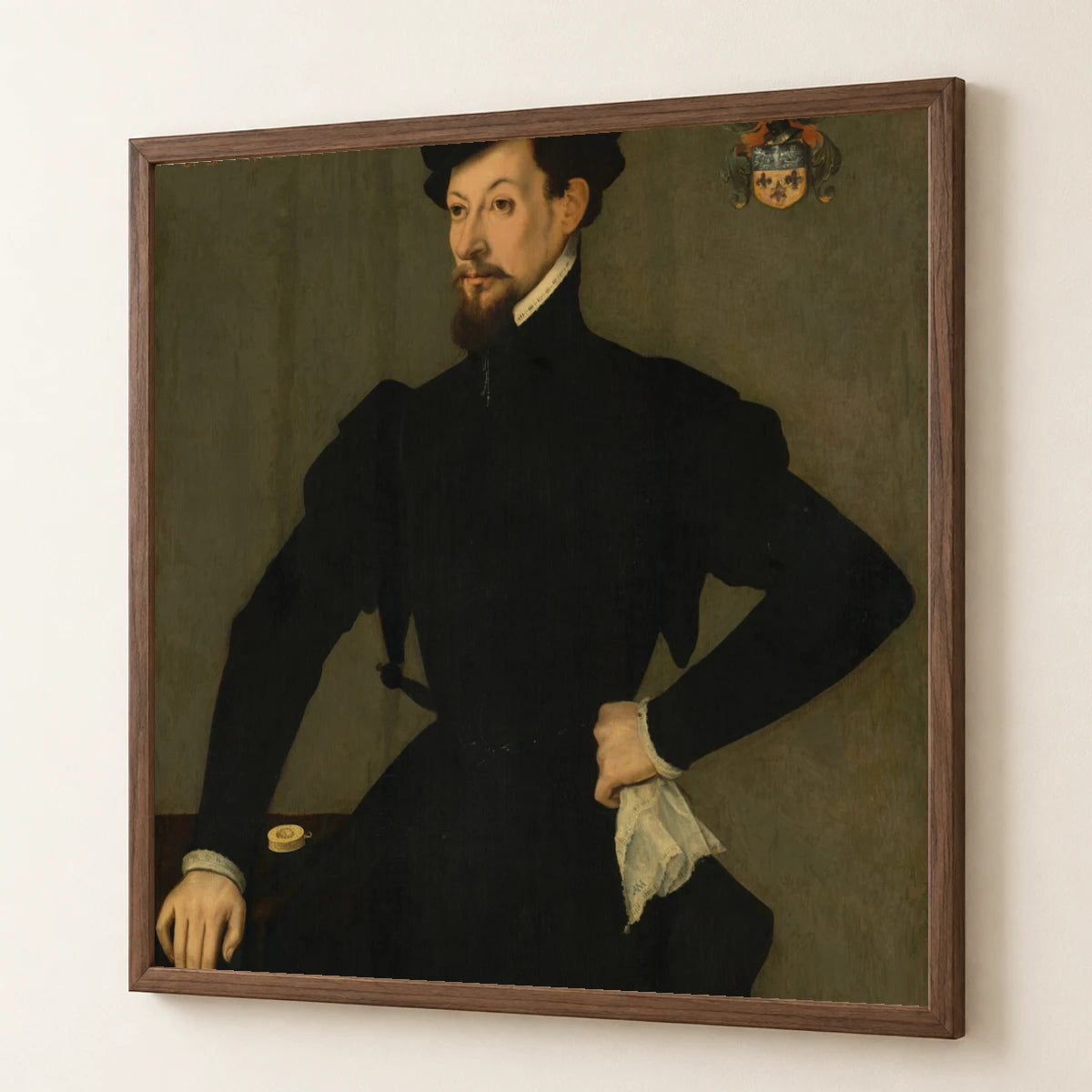 Portrait Of A Member Of The Quaratesi Family 1991.14.1 — Famous Paintings famous paintings print by SaamCrafts