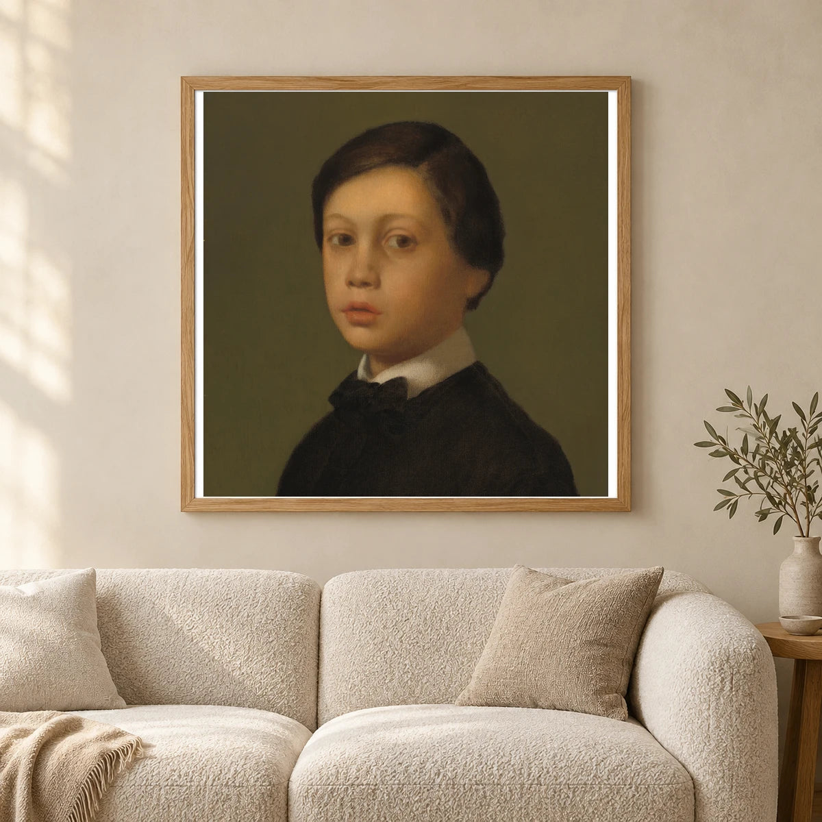 Rene De Gas 1995.47.8 — Famous Paintings shown in a styled interior