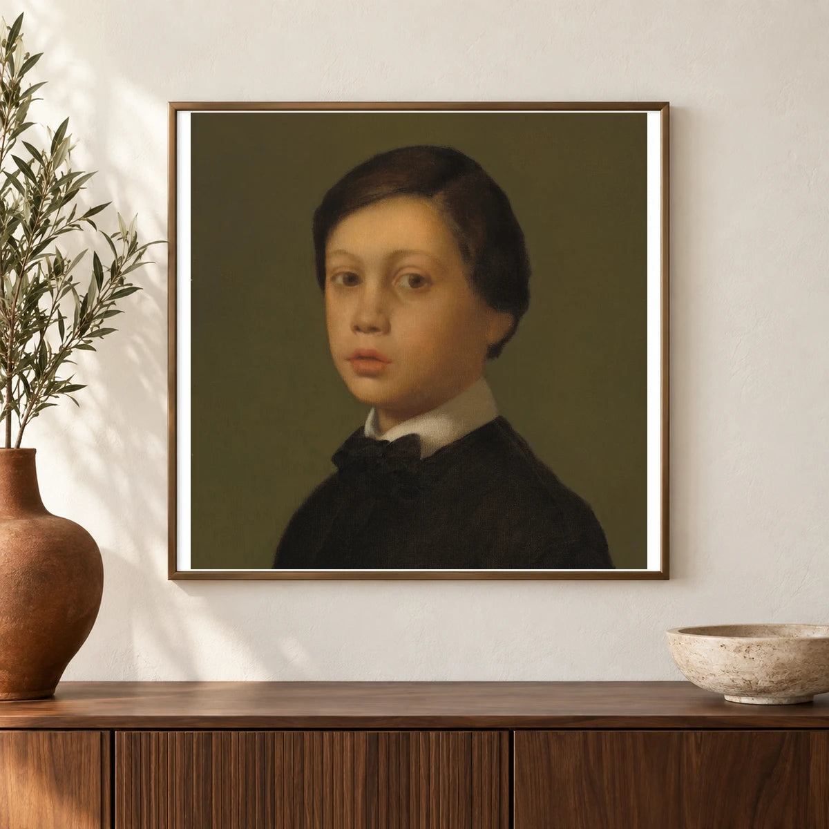 Rene De Gas 1995.47.8 — Famous Paintings shown in a styled interior