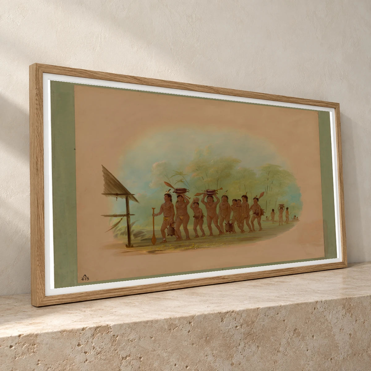 Return From A Turtle Hunt Connibo 1965.16.275 — Famous Paintings famous paintings print by SaamCrafts