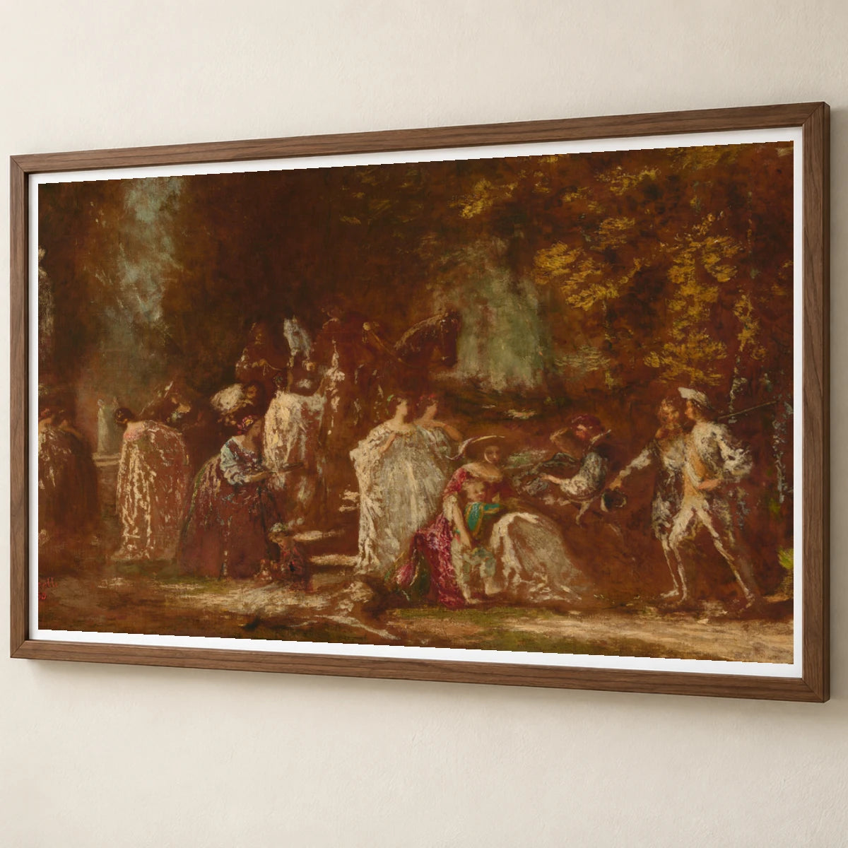 Return From The Hunt 2015.19.32 — Famous Paintings famous paintings print by SaamCrafts