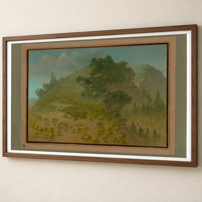 Rhododendron Mountain 1965.16.273 — Famous Paintings famous paintings print by SaamCrafts