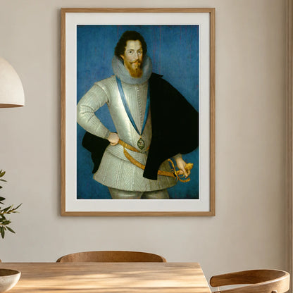 Robert Devereux, 2nd Earl Of Essex 1947.18.1 — Famous Paintings shown in a styled interior