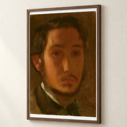 Self Portrait With White Collar 1995.47.7 — Famous Paintings famous paintings print by SaamCrafts