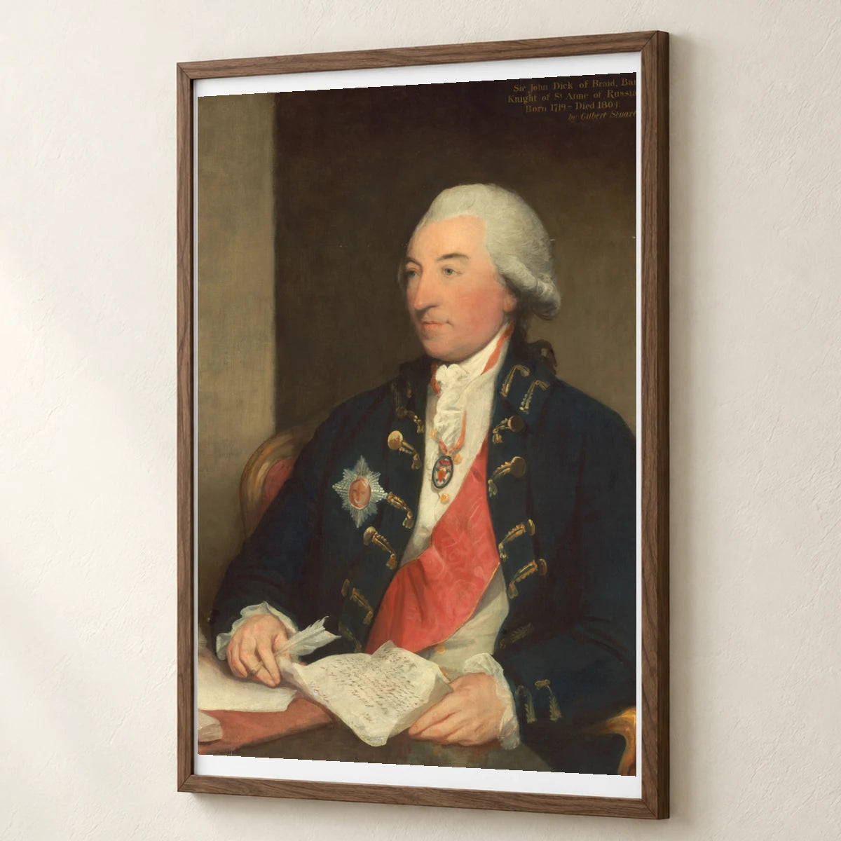 Sir John Dick 1954.1.10 — Famous Paintings famous paintings print by SaamCrafts