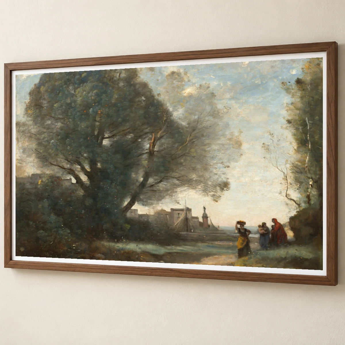 Souvenir Of Terracina 2014.136.26 — Famous Paintings famous paintings print by SaamCrafts