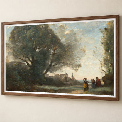 Souvenir Of Terracina 2014.136.26 — Famous Paintings famous paintings print by SaamCrafts