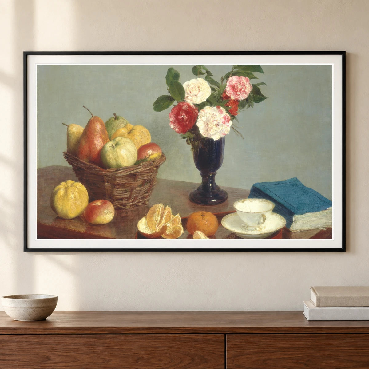Still Life 1963.10.146 — Famous Paintings shown in a styled interior