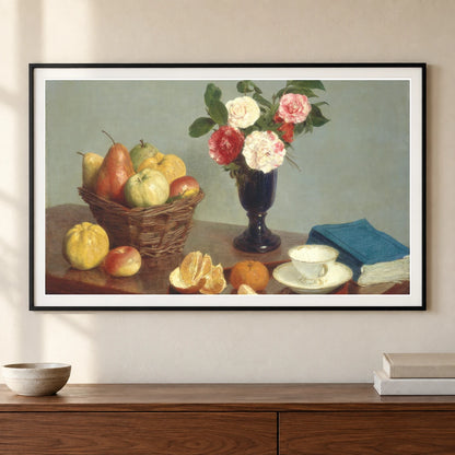 Still Life 1963.10.146 — Famous Paintings shown in a styled interior