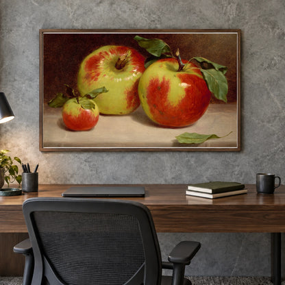 Study Of Apples From Nature 2018.44.15 — Famous Paintings shown in a styled interior