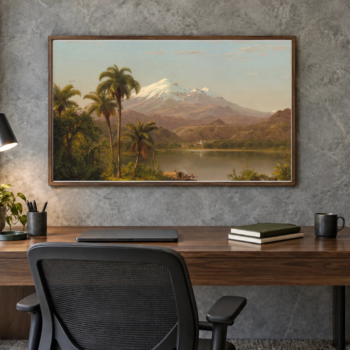 Tamaca Palms 2014.79.11 — Famous Paintings shown in a styled interior