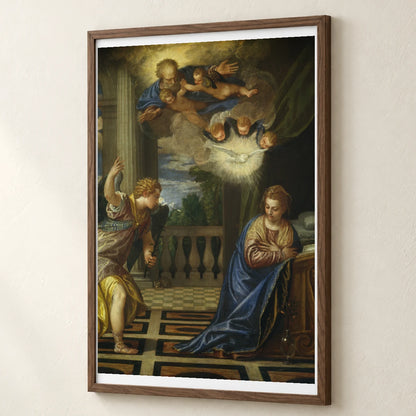 The Annunciation 1959.9.6 — Famous Paintings famous paintings print by SaamCrafts