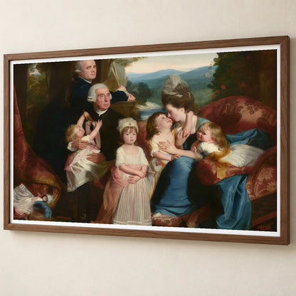 The Copley Family 1961.7.1 — Famous Paintings famous paintings print by SaamCrafts