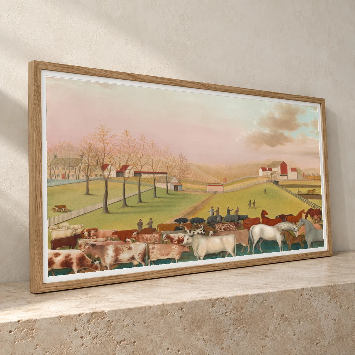 The Cornell Farm 1964.23.4 — Famous Paintings famous paintings print by SaamCrafts