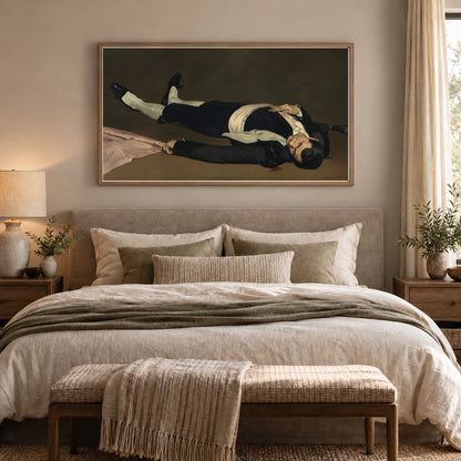 The Dead Toreador 1942.9.40 — Famous Paintings shown in a styled interior