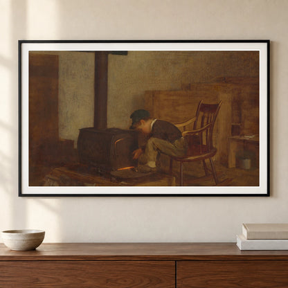The Early Scholar 1963.10.157 — Famous Paintings shown in a styled interior