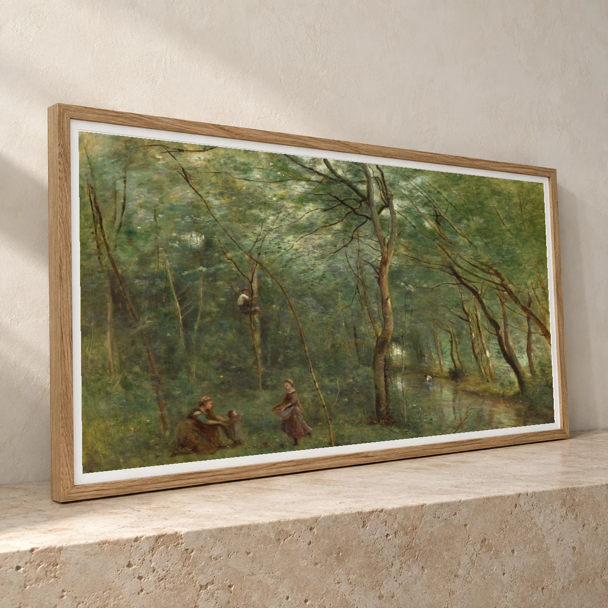The Eel Gatherers 1943.15.1 — Famous Paintings famous paintings print by SaamCrafts
