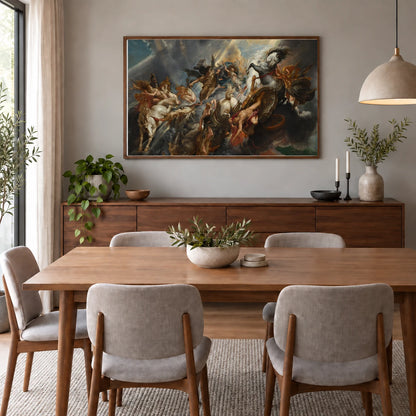 The Fall Of Phaeton 1990.1.1 — Famous Paintings shown in a styled interior