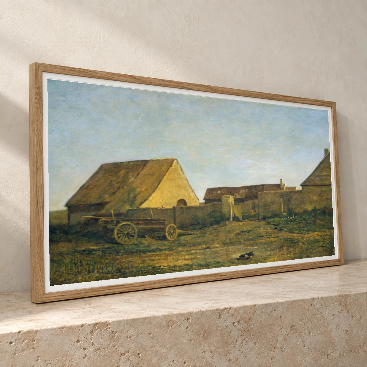 The Farm 1963.10.116 — Famous Paintings famous paintings print by SaamCrafts