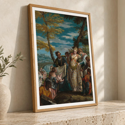 The Finding Of Moses 1937.1.38 — Famous Paintings famous paintings print by SaamCrafts