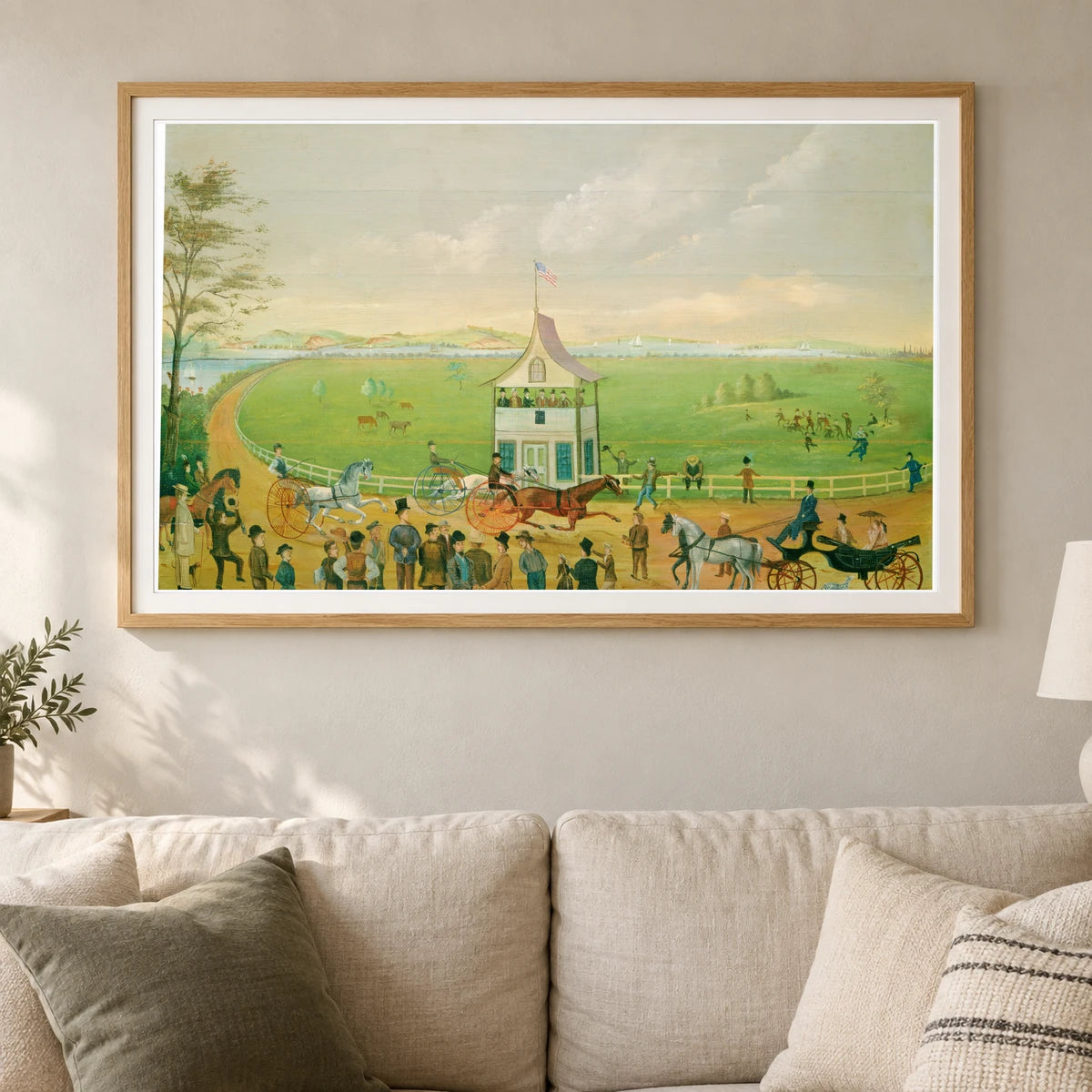 The Finish 1980.61.9 — Famous Paintings shown in a styled interior