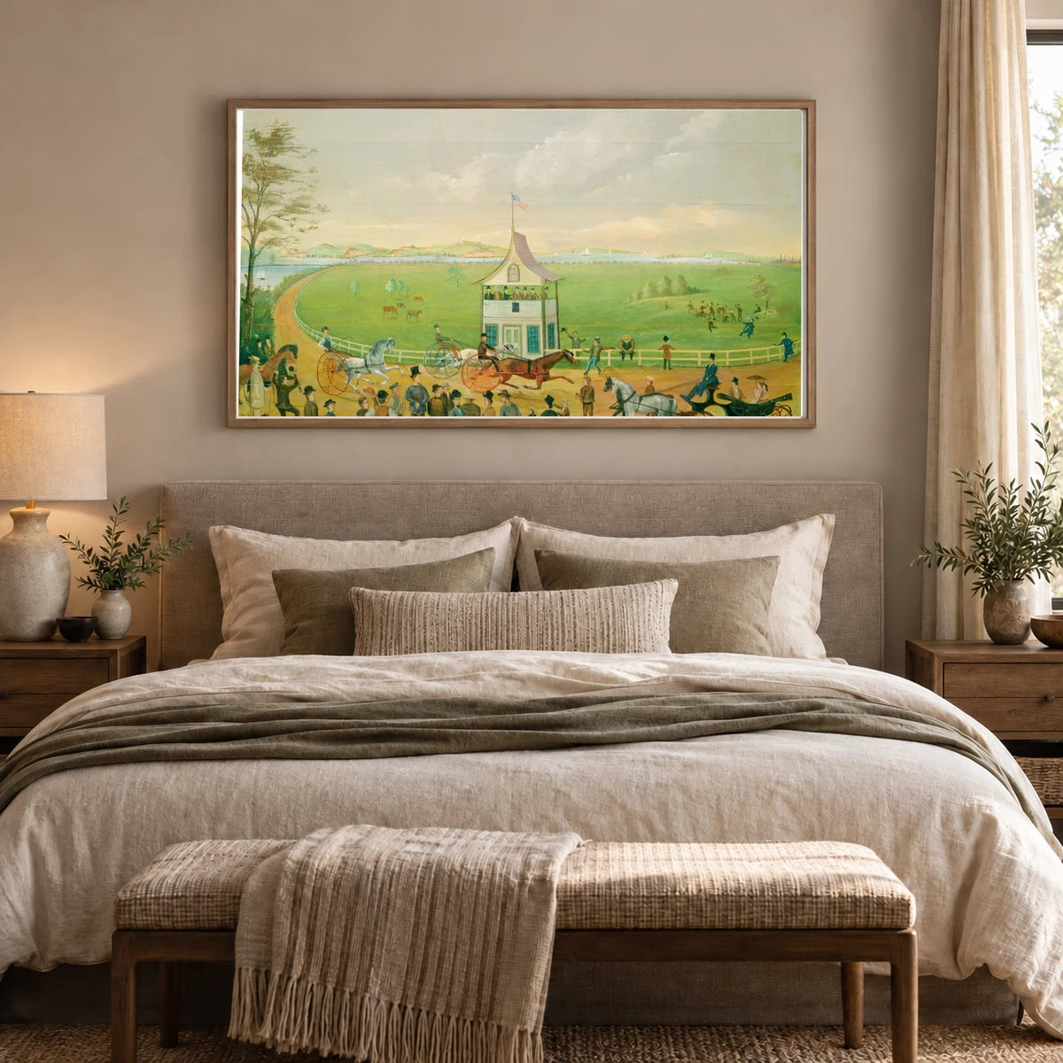 The Finish 1980.61.9 — Famous Paintings shown in a styled interior