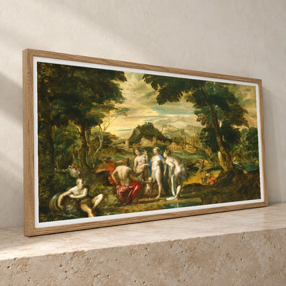 The Judgment Of Paris 1961.9.80 — Famous Paintings famous paintings print by SaamCrafts