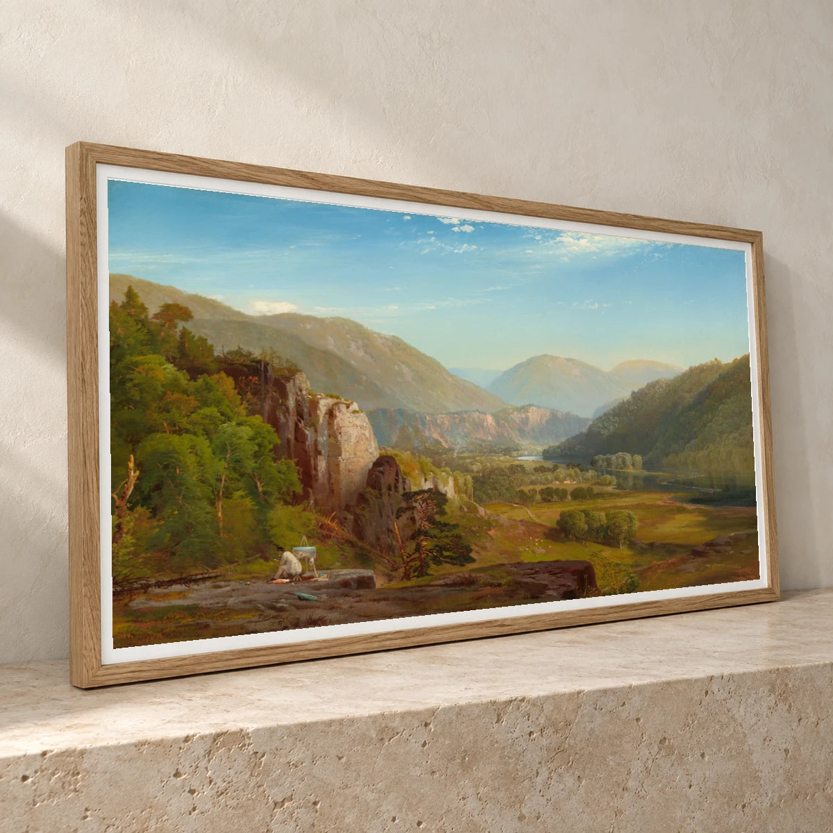 The Juniata, Evening 2010.107.1 — Famous Paintings famous paintings print by SaamCrafts