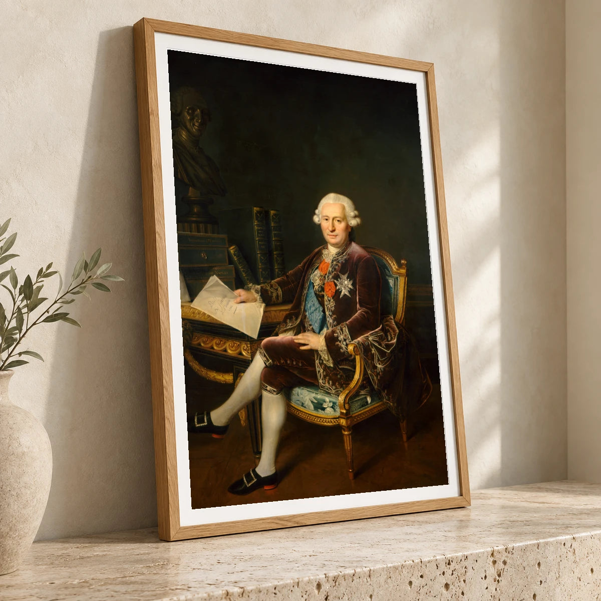 The Marquis D Ossun 1955.7.1 — Famous Paintings famous paintings print by SaamCrafts