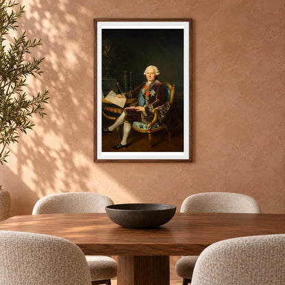 The Marquis D Ossun 1955.7.1 — Famous Paintings shown in a styled interior