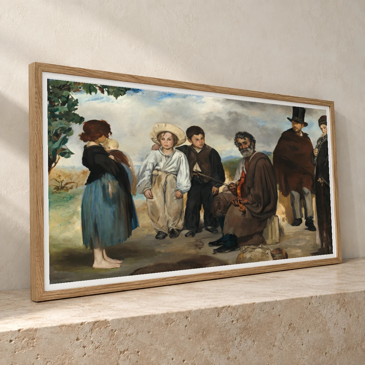 The Old Musician 1963.10.162 — Famous Paintings famous paintings print by SaamCrafts